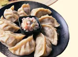 Buuz — steamed beef dumplings